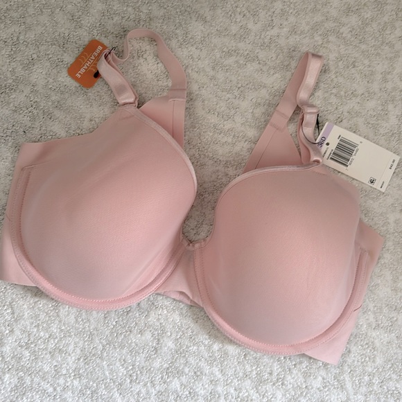 New! Warner’s No Side Effects Seamless breathable pink bra - Picture 2 of 8